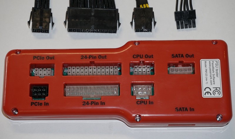 PSU Tester Connectors and Cables